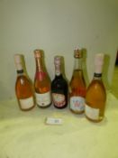 8 x assorted bottles of rose and sparkling rose including 2 x 75cl bottles of The Wine Socety Saumur