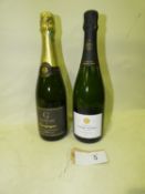 8 x 750ml bottles of 6 x Baron de Beaupre grand cru and 2 x 750ml bottles of Andre Roger grand