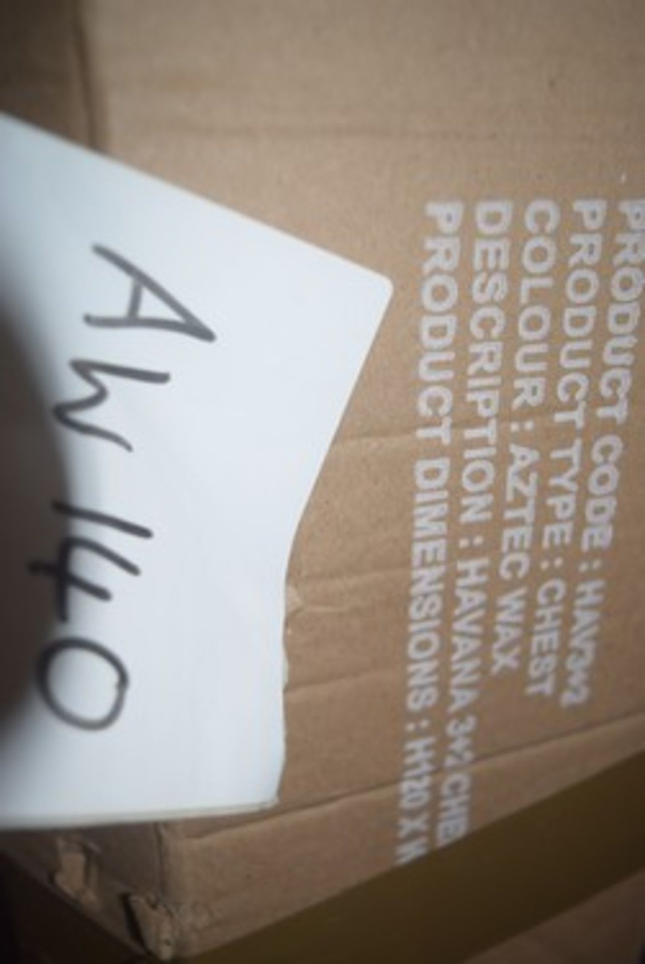 3 x pieces of flat pack furniture, 1 x dressing table, item code: FRDE03BK10000000, 1 x unbranded - Image 5 of 5