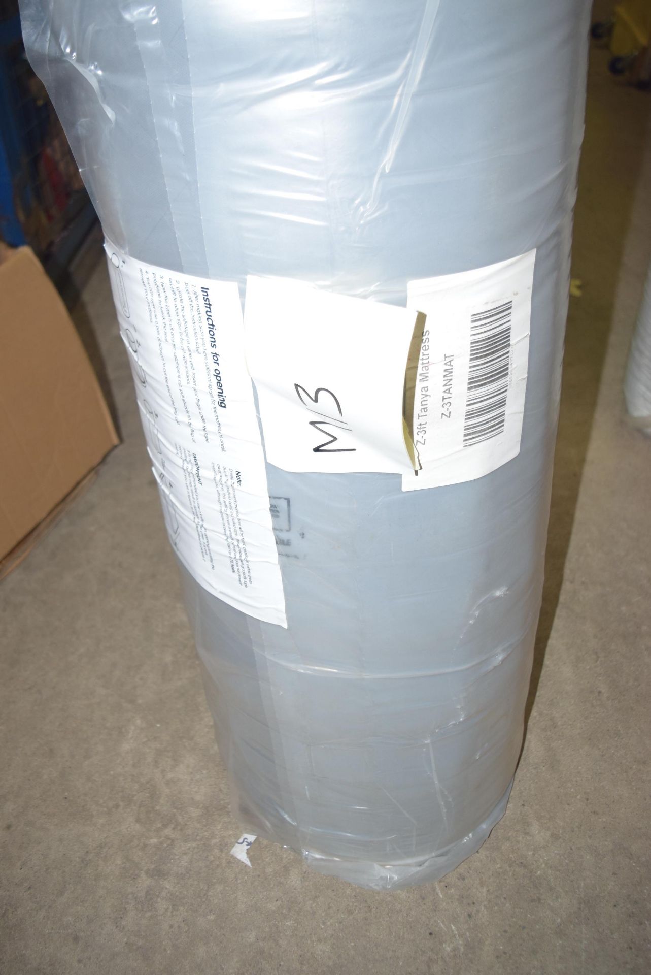 1 x rolled 3ft (single) Tanya mattress - new in pack (GSF11)M13