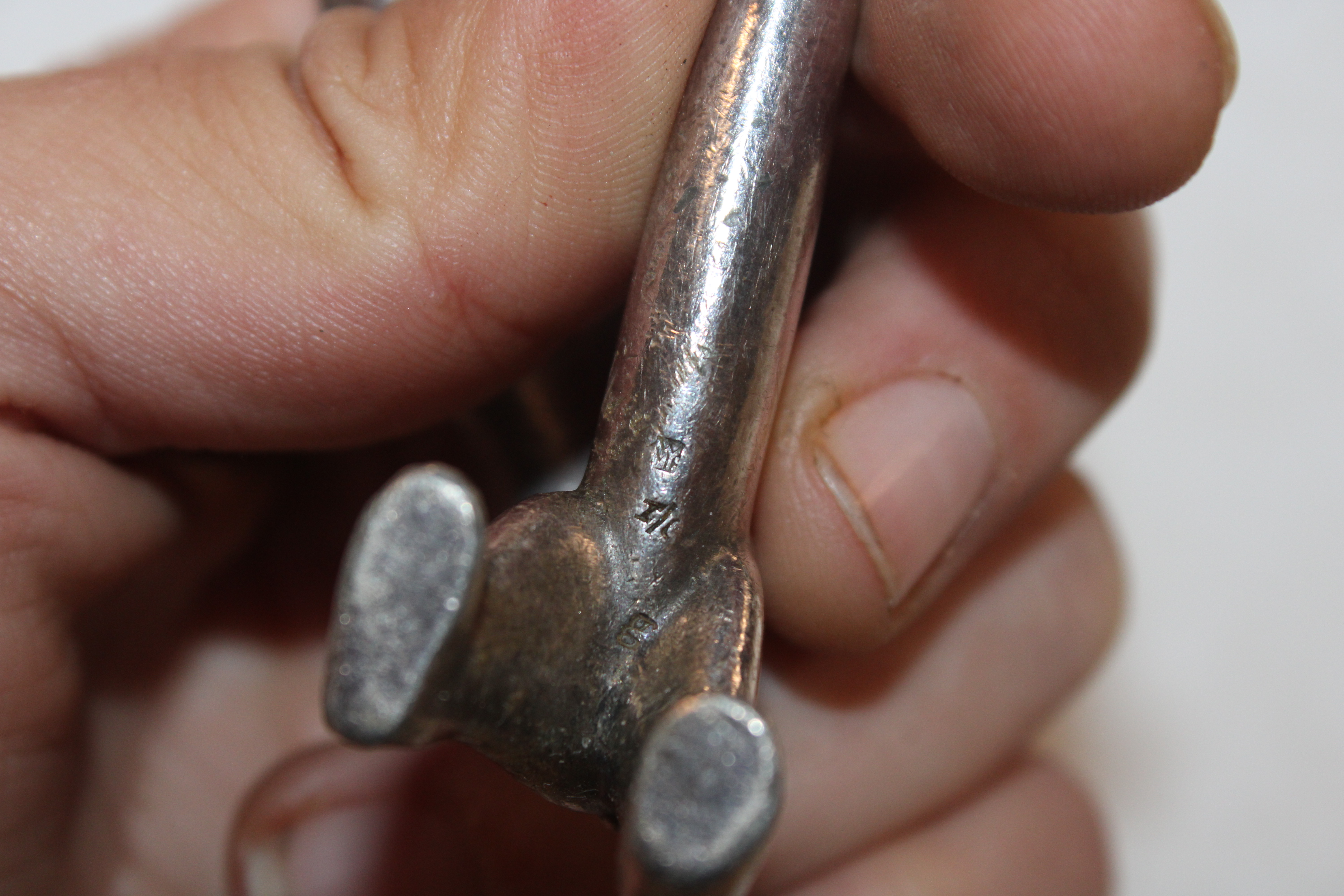 A pair of Sterling silver candlesticks with weight - Image 11 of 29