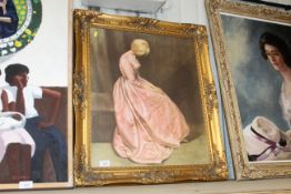 After Joanne Pemberton-Longman, gilt framed print