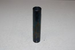 An Isle of Wight cylindrical glass vase