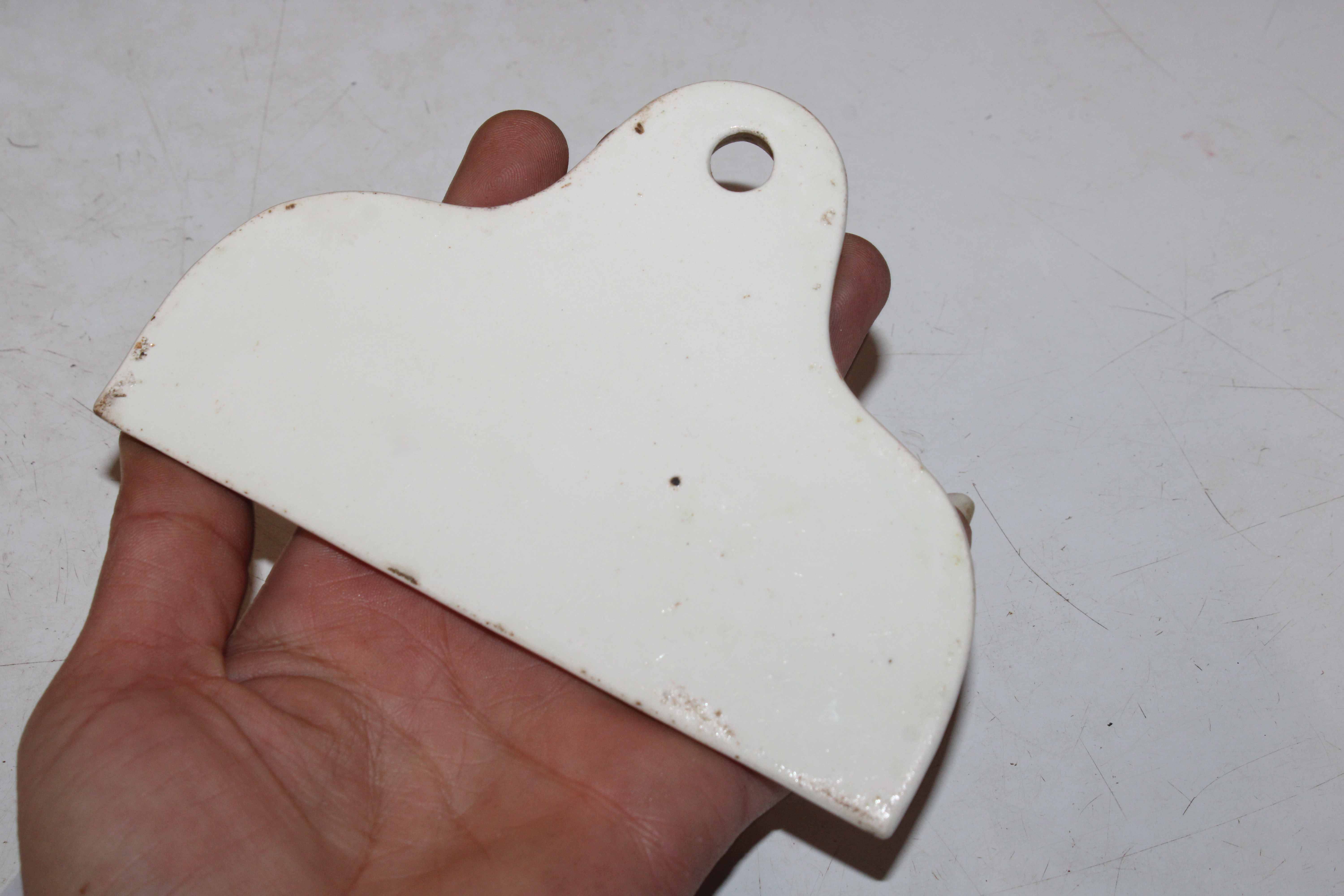 An early 19th Century pottery bin label for Sherry - Image 3 of 5