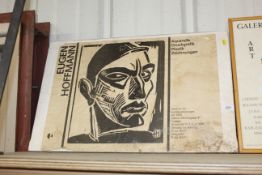 A mounted Eugene Hoffmann poster AF