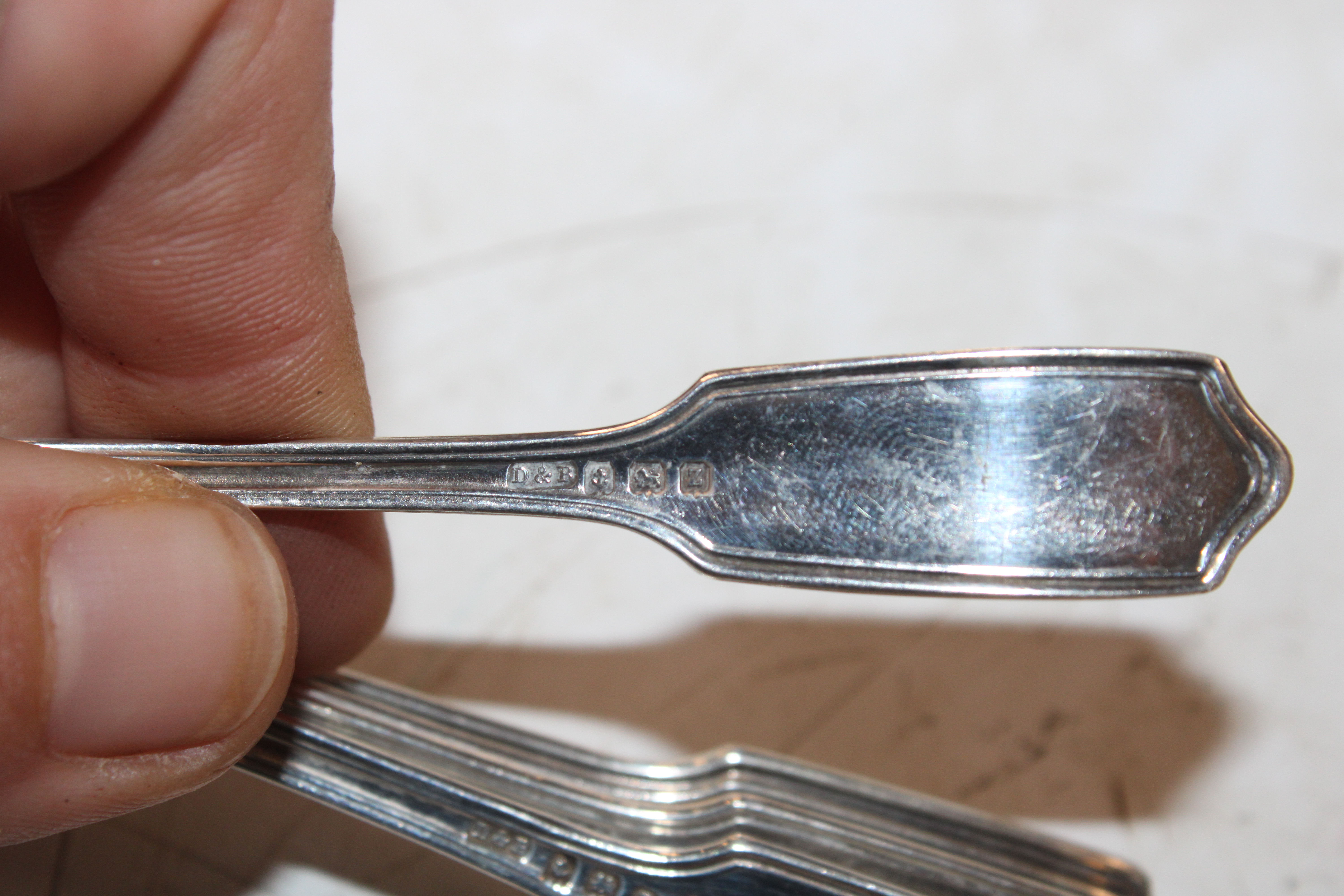 A pair of Sterling silver candlesticks with weight - Image 24 of 29