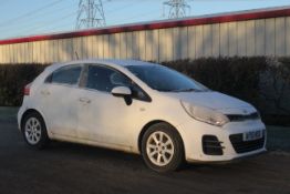 A Kia Rio 1 Air 1.2L petrol manual hatchback. Regist