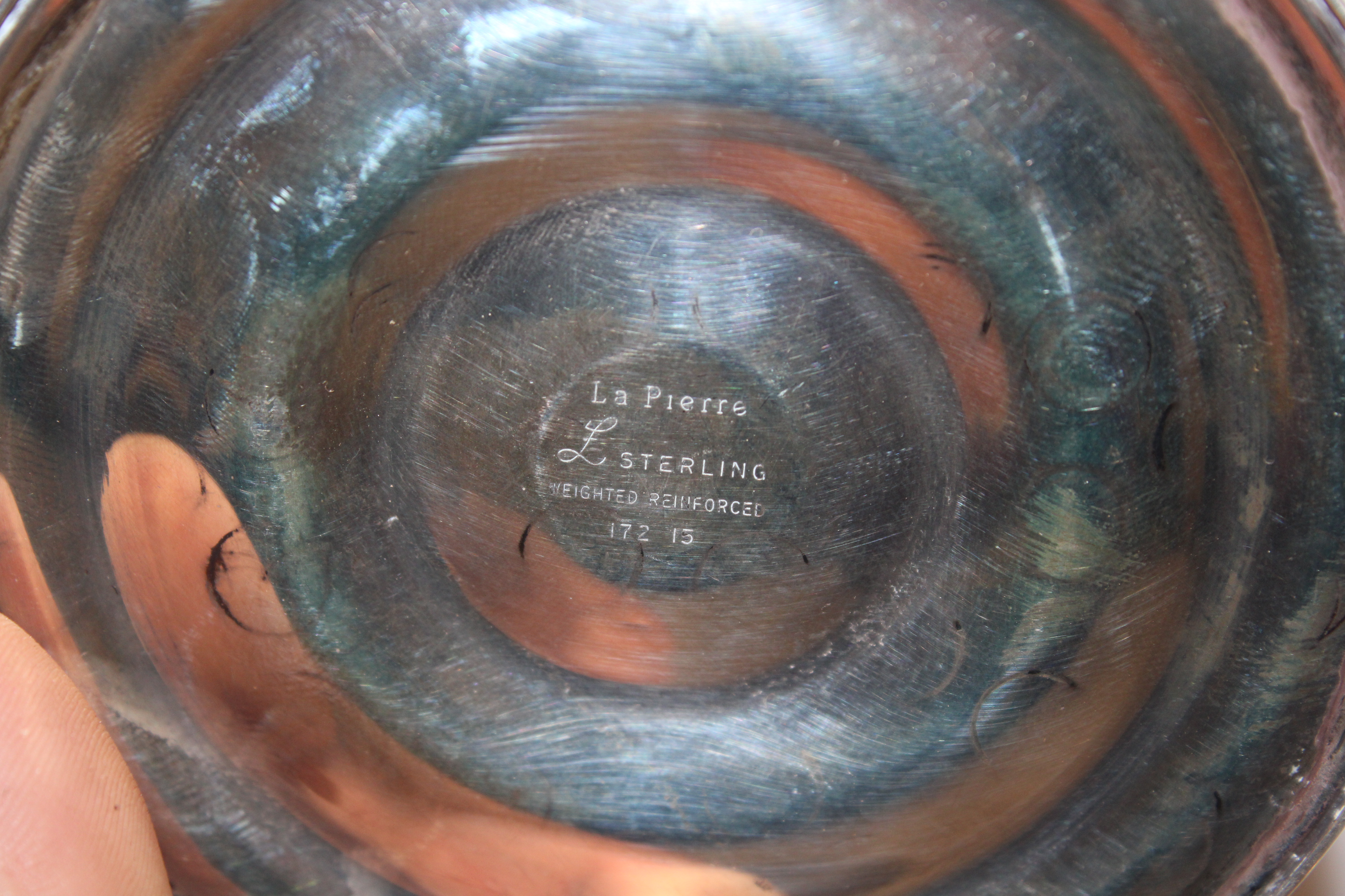 A pair of Sterling silver candlesticks with weight - Image 5 of 29