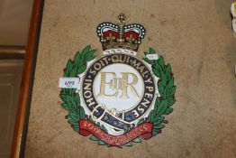 A reproduction Royal Engineers sign (158)