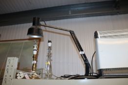 An Angle Poise style lamp - sold as a collector's