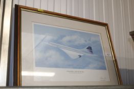 A limited edition, signed print 