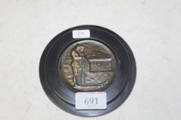 A reproduction WWI plaque (67)