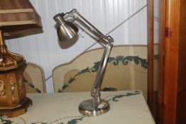 An Angle Poise style lamp