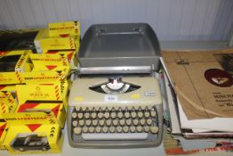 An Advert typewriter