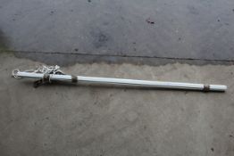 A Victorian ceiling hanging clothes airer