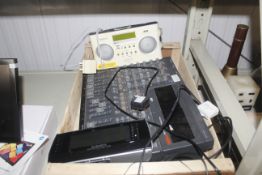 A Roberts radio together with another radio and a Fostex 280 mixer