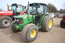 John Deere 5315 4WD tractor. Registration AU05 KZK