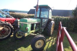 John Deere 2040S 2WD tractor. Registration A345 HPV. Date of first registration 20/02/1984. 7,558