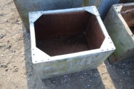 Galvanised water tank. From a local deceased estat