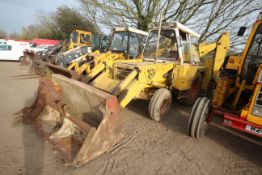 JCB 3CIII 2WD backhoe loader. Registration XEW 885T. Date of first registration 01/01/1979.