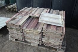 Pallet of Morley roof tiles. V