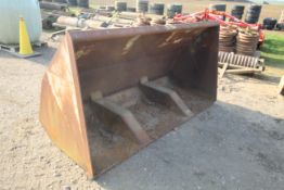 Suton toe-tip bucket to fit JCB backhoe loader. V