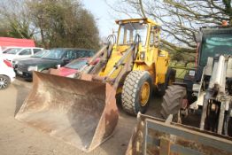 Volvo BM 4300 4WD loading shovel. Serial number 1769. 34,147 hours. 17.5R25 wheels and tyres. With