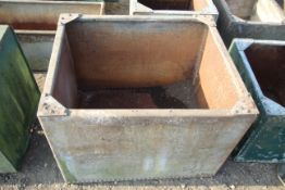Galvanised water tank. From a local deceased estat