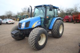 New Holland T5050 4WD tractor. Registration EU09 EEP. Date of first registration 01/03/2009. 10,