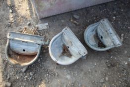 3x self-fil water drinkers. From a local deceased