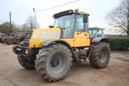 JCB Fastrac 155-65 Selectronic 4WD tractor. Registration L627 BNR. Date of first registration 01/