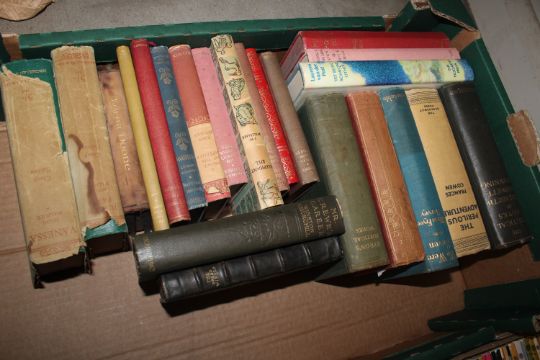 Three boxes of various books to include Philip Pullman, Hilary Mantel and shire albums - Image 2 of 4