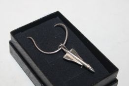 A vintage Sterling silver necklace with Concorde p