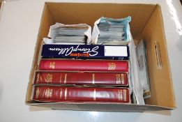A box containing GB collection of Queen Victoria t