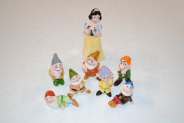 A model of Snow White and the Seven Dwarfs