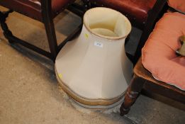 A pair of lamp shades