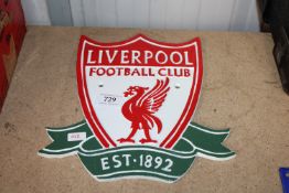 A reproduction Liverpool Football Club sign (142)