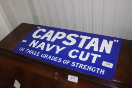 A reproduction 'Capstan' advertising sign (215)