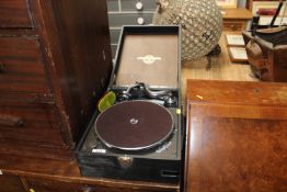 A Columbia record player
