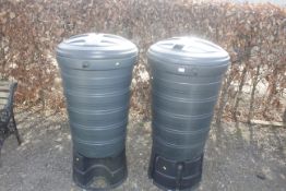 Two water butts