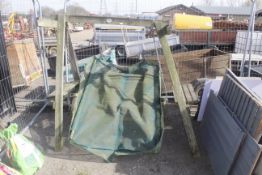 A garden swing seat AF