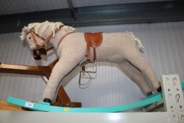 A child's rocking horse