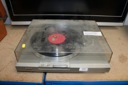 A Sony stereo turntable system