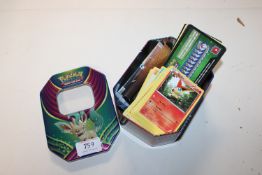 A collection of various Pokémon cards