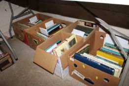 Five boxes of various fishing and hunting related