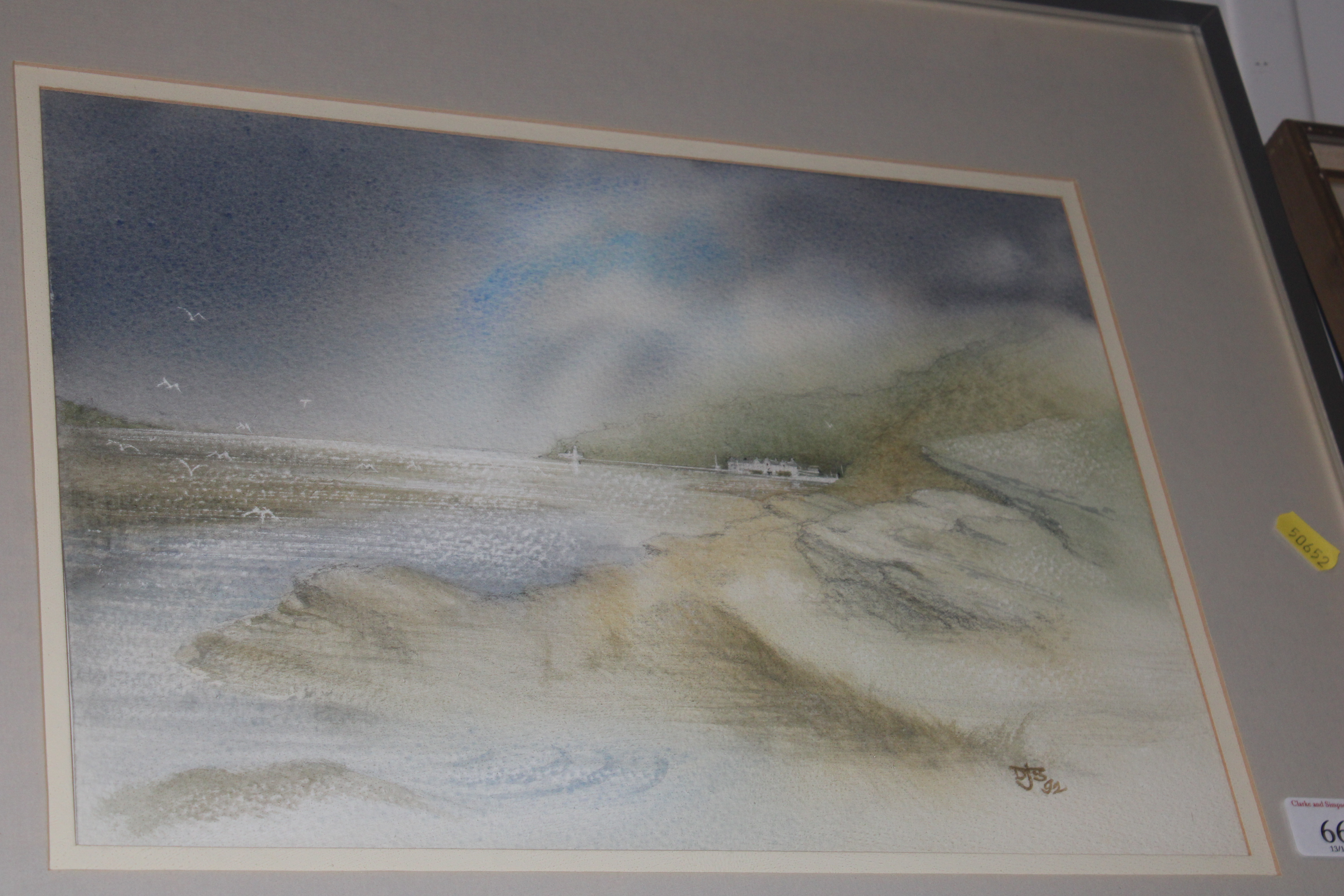 Derrick J. Stone, framed and glazed study 'Incomin - Image 2 of 2