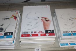 Ten Quantum Art A4 light ivory fine surface sketch