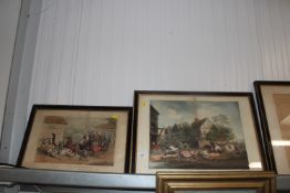 After George Morland and R. Dodd, coloured print