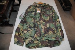 A British D.P.M. windproof smock with trousers
