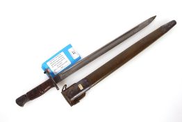 A US model 1907 bayonet by Winchester with scabbar